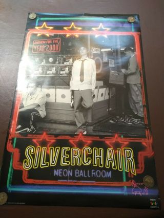 Vintage / Rare Silverchair Poster From 1999 / Neon Ballroom - 6526