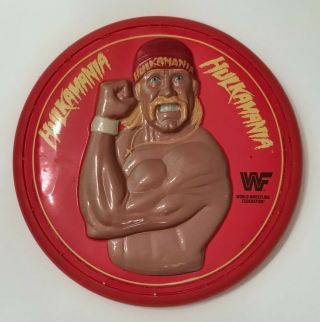 Vintage Wwf Hulk Hogan - Spectra Star Frisbee Toy - Hulkamania 24 " Pythons