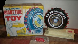1964/65 N.  Y.  W.  F.  Vintage Ideal Us Royal Giant Tire Ferris Wheel W/ Box Toy