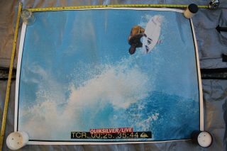 Quiksilver Kelly Slater Big Air Channel Islands Vintage 36x48in.   Poster