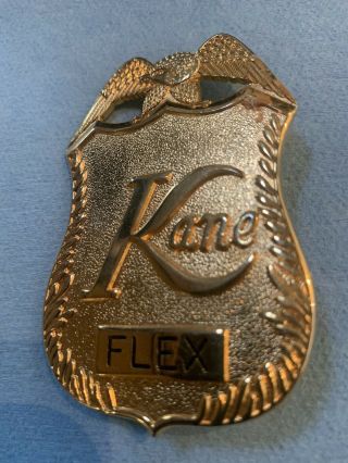 Vintage/obsolete - - Kane Protection - Flex Officer Badge