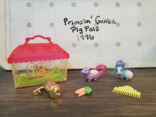 Vintage Littlest Pet Shop Primpin Guinea Pig Pals Kenner 1996