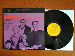 Vintage 1964 Music For Monsters,  Munsters,  Mummies Tv Lp Vinyl Record Halloween