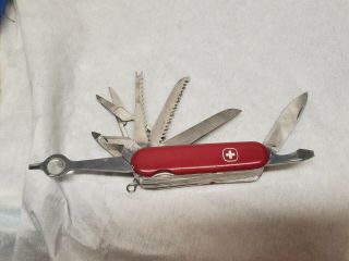 Vintage Wenger Delemont Swiss Army Knife Multi Tool