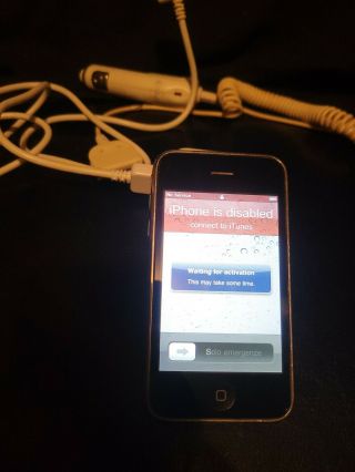 Vintage Apple Iphone First 1st Generation A1241 8gb At&t