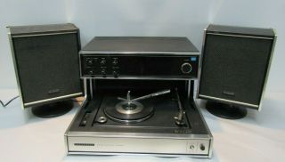 Vintage Panasonic Se - 970 Am/fm Multiplex Stereo Record Player Turntable Japan Co