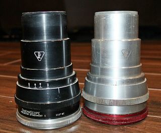 Vintage Bausch & Lomb Cinemascope Anamorphic Projector Lens