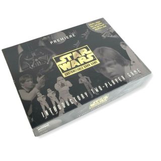 Vintage 1995 Star Wars Premiere Customizable 2 Player Card Game