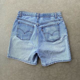 Vintage Levis 951 Orange Tab Womens Jean Shorts Size 10