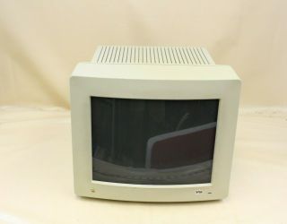 Vintage Apple Color High - Resolution Rgb Computer Monitor M1297 Macintosh
