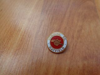 Vintage Arsenal Fc Hatfield Branch Supporters Club Enamel Football Pin Badge
