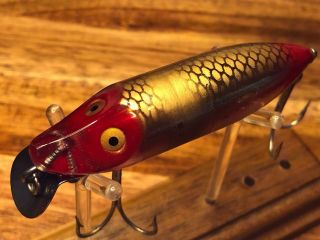 Antique Heddon River Runt Floater In Fish Flash - Only Made 3 Years - - - - - - Look