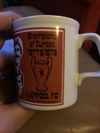 Bin Vintage Liverpool Fc Coffer Sports Coffee Mug 1977 78