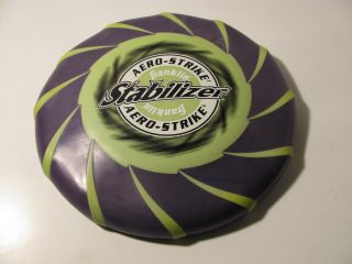 Vintage Flying Disc Franklin Aero - Strike Stabilizer Frisbee Golf Purple Green