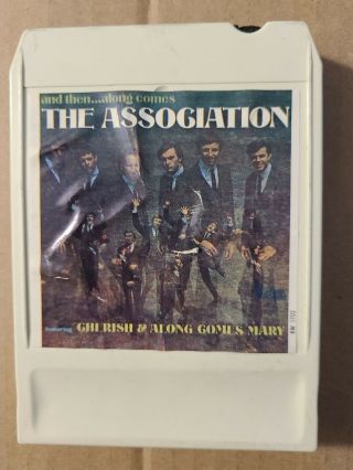 And Then.  Along Comes (8 - Track) The Association - Rare Lear Jet Pak 8wm 1702