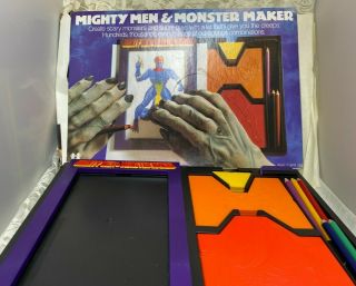 Vintage 1979 2520 TOMY Mighty Men & Monster Maker Kit 2