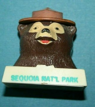 Vintage Smokey Bear Cigarette Snuffit Car Dashboard Sequoia National Park