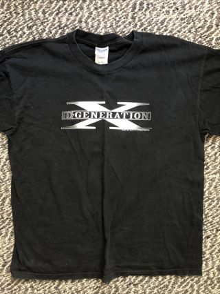 Wwe Wwf Dx Vintage 1990s T - Shirt D - Generation X Triple Hhh Sz Xl