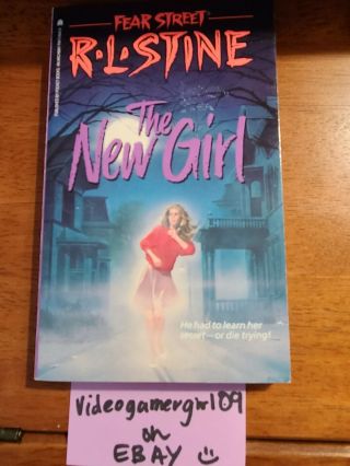 Rare Htf Fear Street The Girl R.  L.  Stine Vintage 1991 Young Adult Horror
