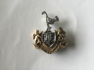 Vintage 1993 Tottenham Hotspur Pin Badge By Alchemy Carta - Football Crest