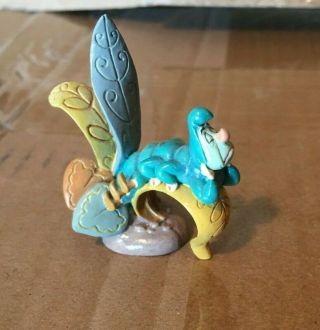 Vintage Disney Ceramic Mini Figurine Caterpillar Alice In Wonderland