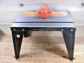 Vintage Sears/craftsman 9_25444 18 " X 13 " X 11 " Router Table (a)