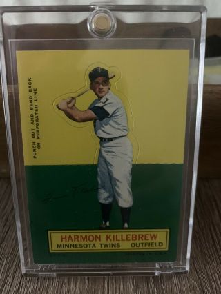 Vintage 1964 Topps Stand - Ups Harmon Killebrew: Awesome - - Rare Card