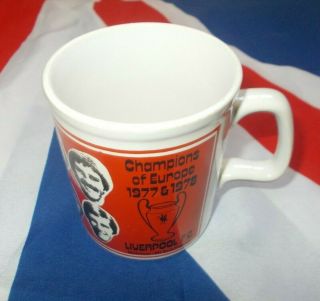 Vintage Liverpool Fc Coffer Sports Coffee Mug 1977 - 1978