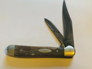 Vintage 1970’s Case Xx 3 Dot 2 Blade Bone Handle Pocket Knife
