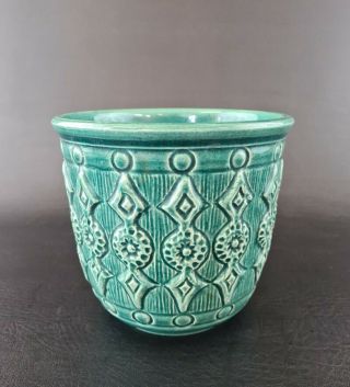 Jasba Übertopf 2 425 16 Vintage Planter Pot Design West German Pottery Keramik