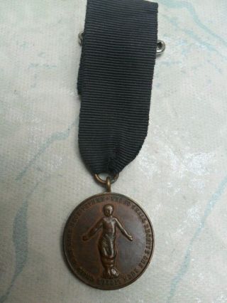St Annes Guild Medal,  Vintage Nursing Medal With Ribbon.