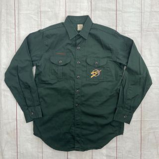 Vintage 1950s Bsa Boy Scout Explorer Official Sanforized Uniform Shirt 1960s