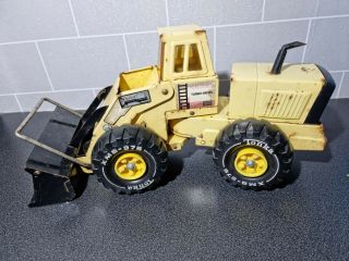 Tonka Mighty Digger Turbo Diesel Metal Construction Loader Truck Vintage Toy 70s