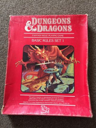 Dungeons & Dragons - Basic Rules Set 1 - Tsr - Vintage