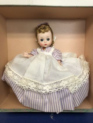 8” Vintage Madame Alexander Doll “meg” 781 Bent Knee 1960’s Little Womenwith Box