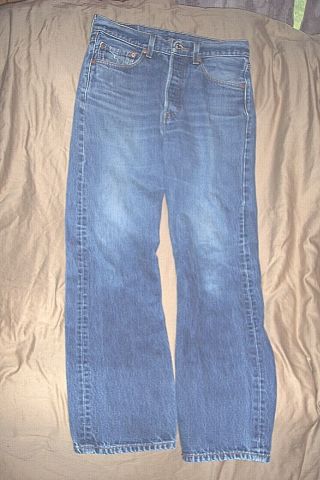 Vintage 501 Levis Jeans 32x32 Levi Strauss Jeans Blue Jeans 501 Levis