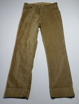 Vintage Levi’s Corduroy Pants White Tab Made In Usa 34 X 32 Actual Is 32 X 30