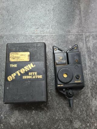 Vintage Efgeeco Optonic Sensor Bite Alarm