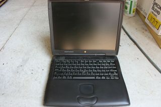 Vintage Apple Macintosh Power Book G3 Laptop Computer Model M4753 Black
