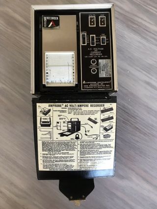 Vintage Amprobe Lav21 Ac Volt/ampere Recorder
