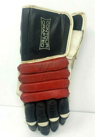 Ccm Bobby Hull Signature Vintage Single Leather Hockey Glove 60 