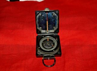 Vintage Ww2 T.  G.  Co Ltd Compass Magnetic Marching Mark 1