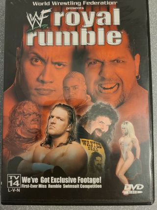 Wwf - Royal Rumble 2000 Dvd Open Like Vintage Tv14 Era Wwe Wcw Ecw