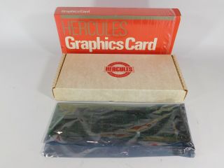 Hercules Gb102 Rev C Graphics Card Vintage Imb Pc Monochrome Display