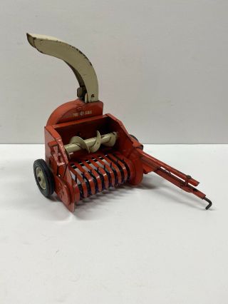 Vintage Tru Scale Forage Harvester Chopper Farm Tractor Implement Toy