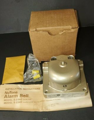 Vintage Nutone Alarm Bell S - 2340/s - 2349