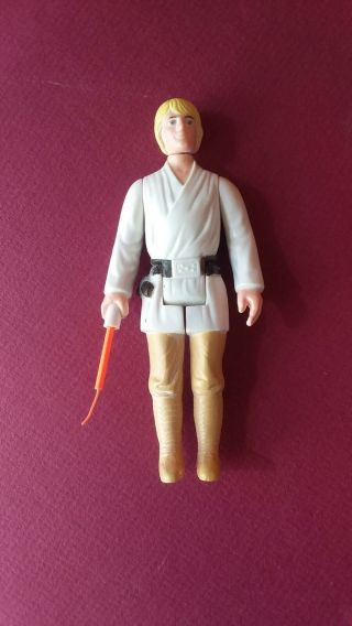 1977 Vintage Star Wars Farmboy Luke Skywalker Figure Complete G.  M.  F.  G.  I.  H.  K.