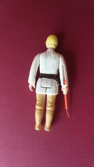 1977 Vintage Star Wars Farmboy Luke Skywalker Figure Complete G.  M.  F.  G.  I.  H.  K. 2