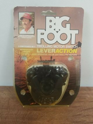 Vintage Big Foot Trolling Motor Switch Tommy Martin