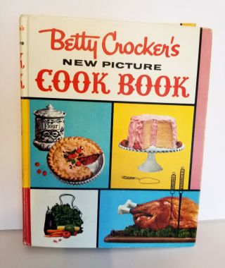 Vintage First Edition 1961 Betty Crocker’s Picture Cookbook 2nd Printing Hb
